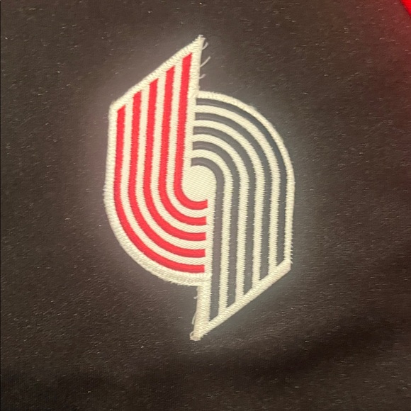 Majestic Red and Black Men's Blazer Warmup Jersey - Picture 4 of 8